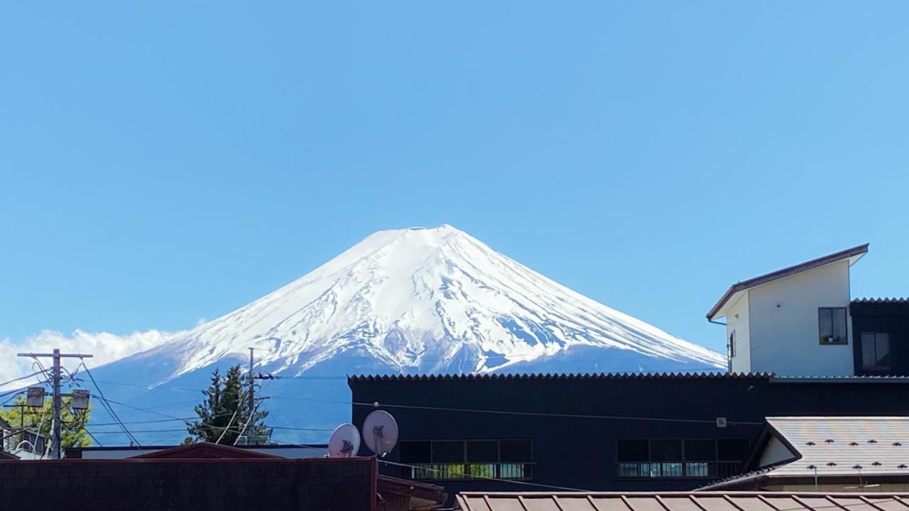 安野月江苑 Anno Gekkouen Fuji Villa Fujiyoshida Exteriör bild